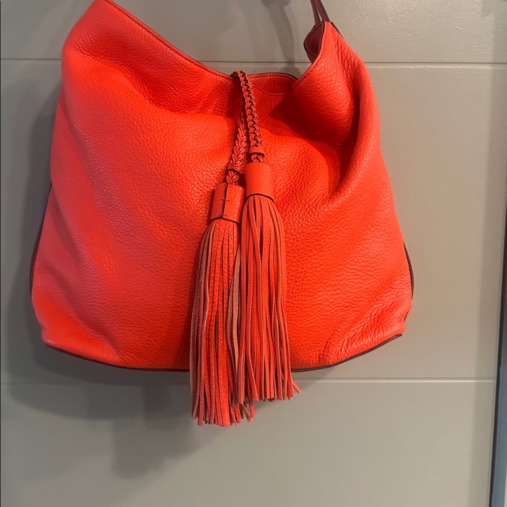 Rebecca Minkoff Leather Tassel Hobo Bag - Picture 6 of 8